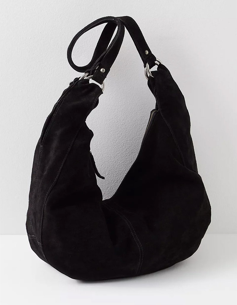 FREE PEOPLE Roma Suede Tote Bag image number 2