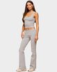 EDIKTED Linda Ribbed Scoop Neck Tank Top image number 5