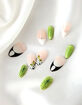 NEVER HAVE I EVER Zebratini Short Almond Press On Nails image number 4