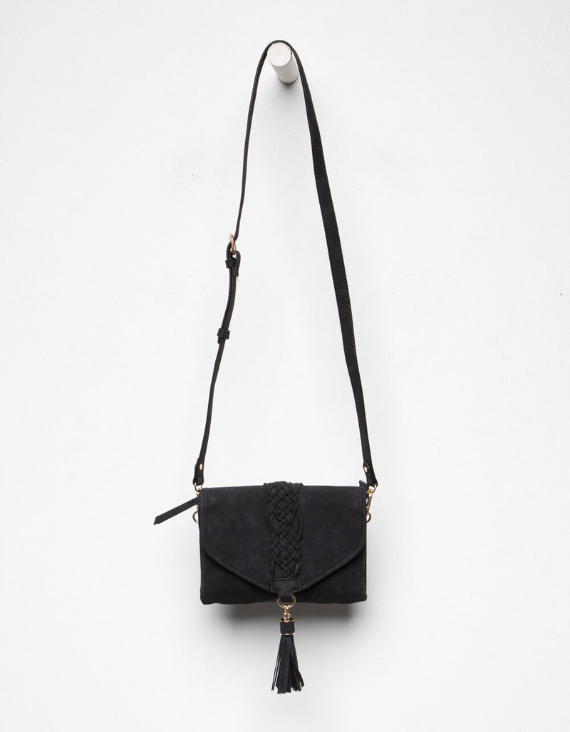 VIOLET RAY Kenya Black Crossbody Bag image number 0