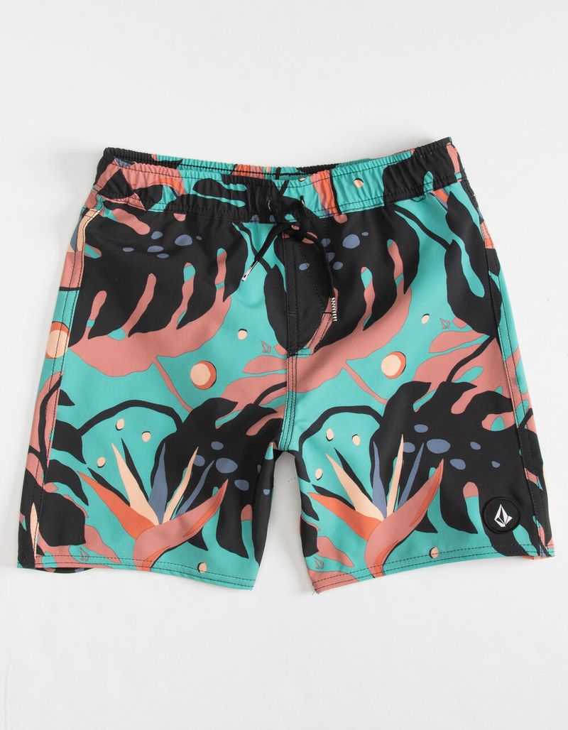 VOLCOM Mentawais Boys Volley Boardshorts image number 0