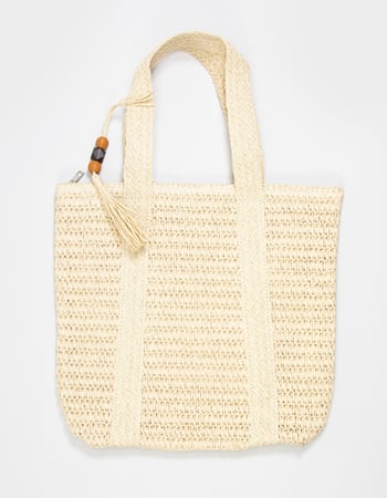Straw Tote Bag Alternative Image
