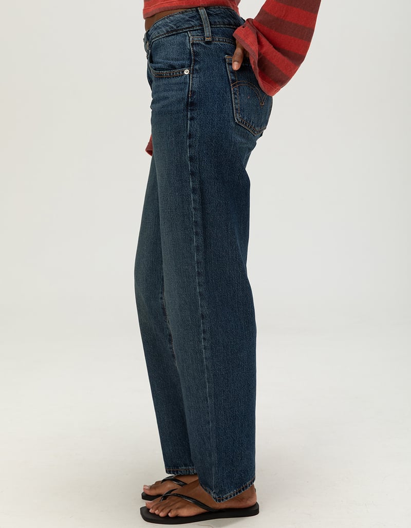 LEVI'S Womens Superlow Straight Jeans - Healing Hour image number 2