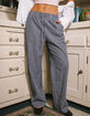 FULL TILT Womens Poplin Boxer Pants image number 6