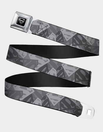 BUCKLE-DOWN x Superman Shield Seatbelt Belt Primary Image