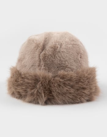 Faux Fur Bucket Hat Primary Image