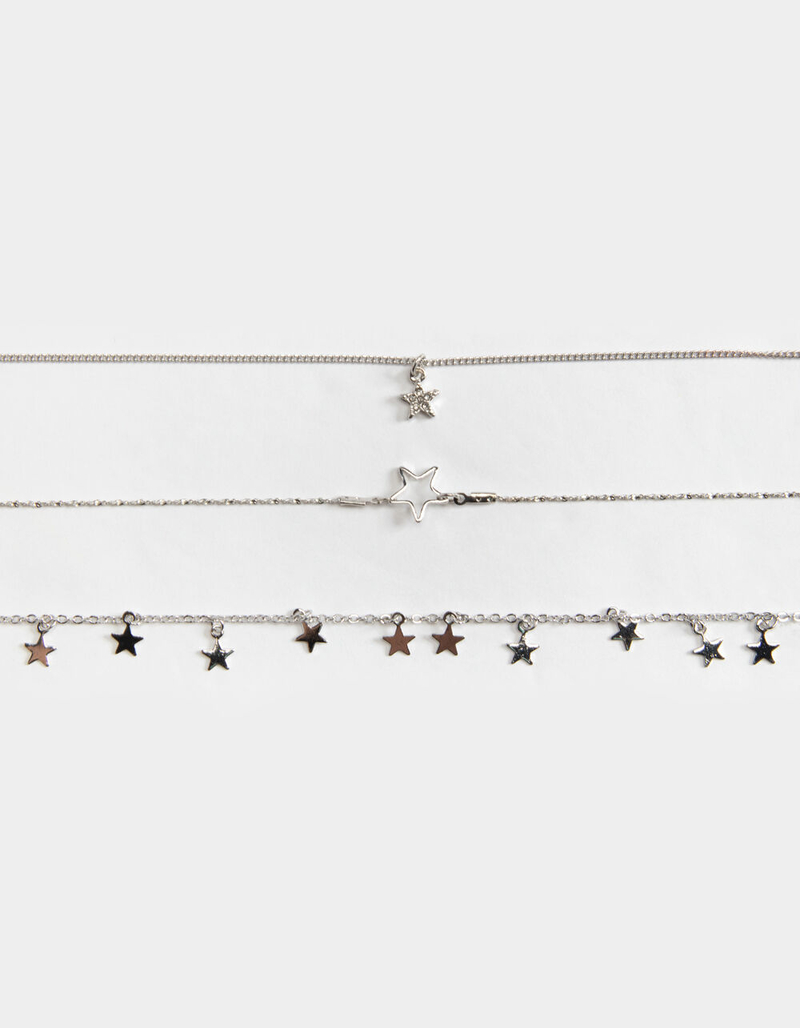 FULL TILT 3 Pack Star Metal Choker Set image number 0