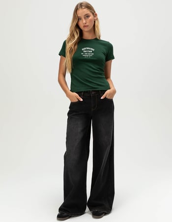 RHYTHM Surf Everyday Womens Baby Tee Alternative Image