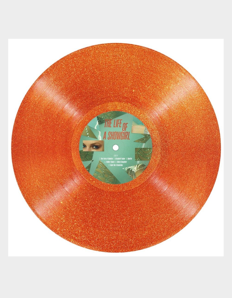 TAYLOR SWIFT The Life Of A Showgirl [Sweat And Vanilla Perfume Portofino Orange Glitter Vinyl] image number 1