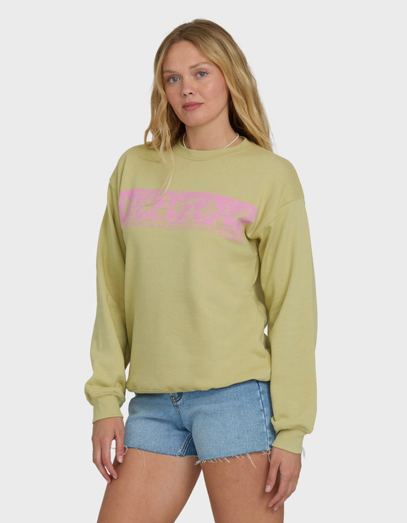 BILLABONG Giving Shade Womens Oversized Crewneck Sweatshirt image number 2