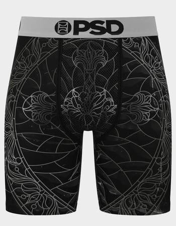 PSD Black Path Mens Boxer Briefs Primary Image