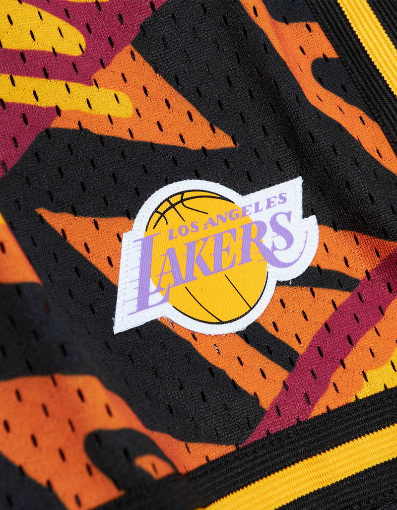 MITCHELL & NESS Los Angeles Lakers Game Day Pattern Mens Shorts image number 2