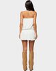 EDIKTED Layton Studded Strapless Bubble Mini Dress image number 3