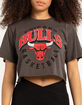 CHICAGO BULLS Womens Crop Tee image number 2