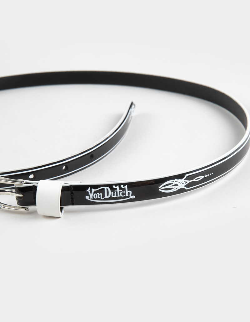 VON DUTCH Pinstriped Belt image number 1