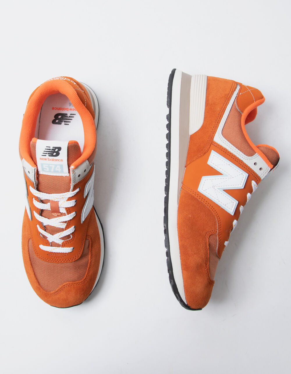 NEW BALANCE 574 Mens Shoes - RUST 