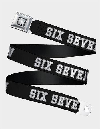 BUCKLE-DOWN Six Seven Starburst Seatbelt Belt Primary Image