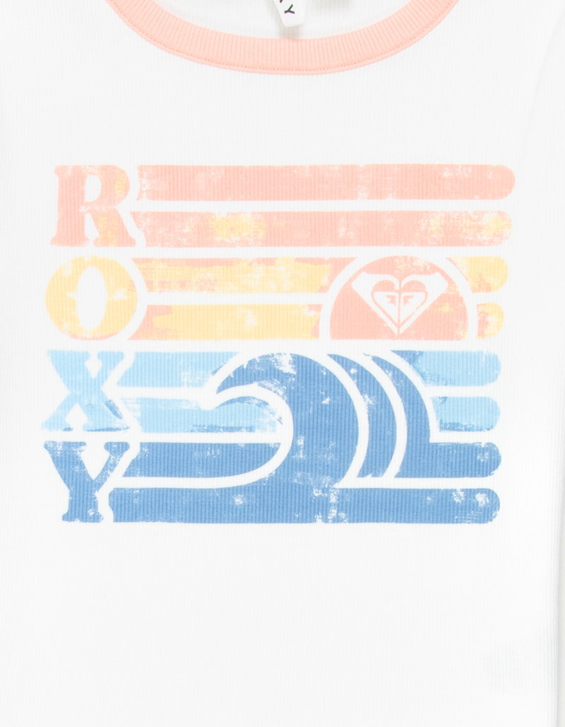 ROXY Retro Beach Girls Ringer Tee image number 1
