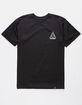 HUF Ice Rose Triangle Mens T-Shirt image number 2