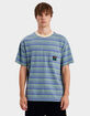 THE CRITICAL SLIDE SOCIETY Bone Yard Mens Stripe Pocket Tee image number 1