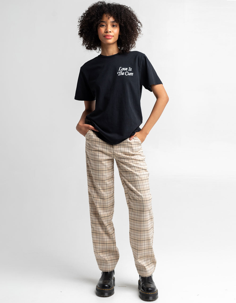 OBEY Love Is The Cure Womens Oversized Tee image number 3