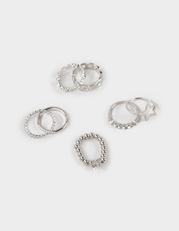 FULL TILT 7 Pack Star/Heart/Chain Rings Primary Image