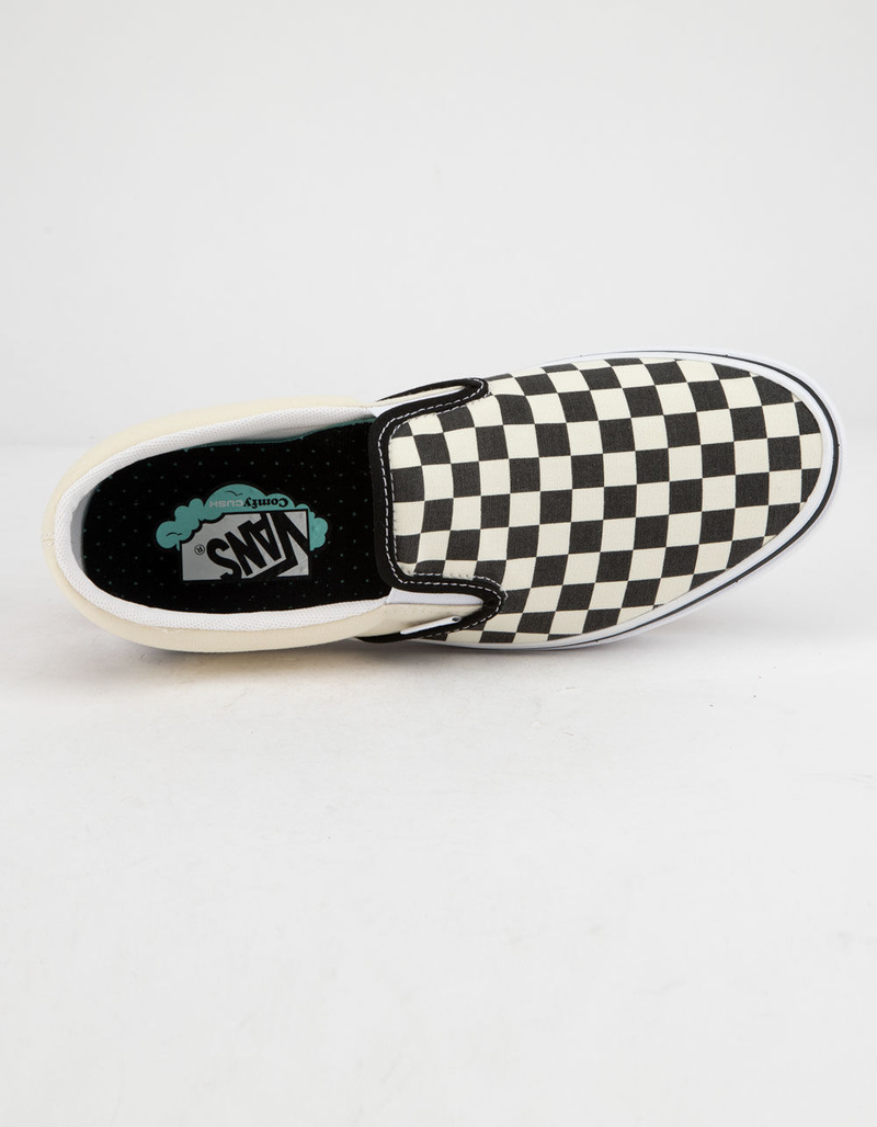 VANS ComfyCush Checkerboard Classic Slip-On Shoes image number 2