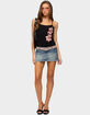 EDIKTED Sylvanna Sequin Flower Tank Top image number 5