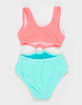BEACH LINGO Scrunchie Girls One Piece Swimsuit image number 2