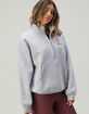 TILLYS Half-Zip Womens Sweatshirt image number 3