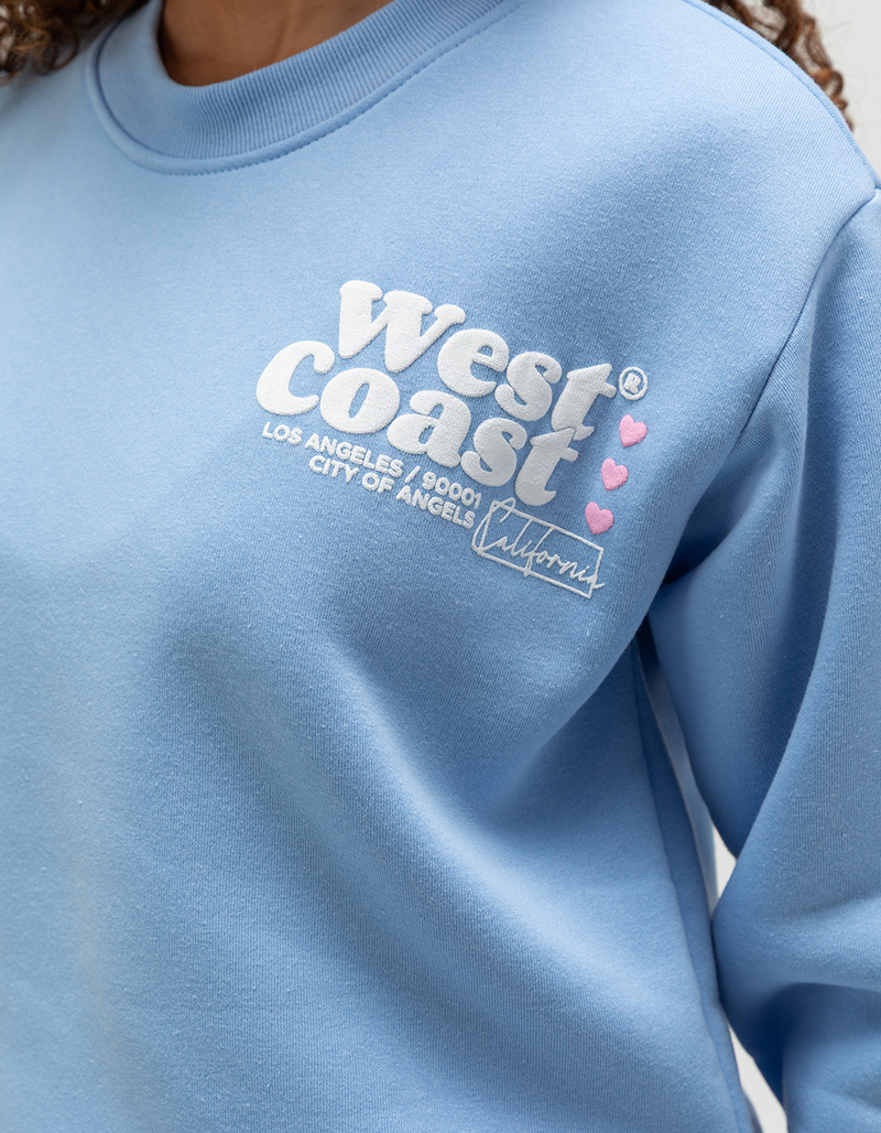 FULL TILT West Coast Womens Crewneck Sweatshirt image number 1