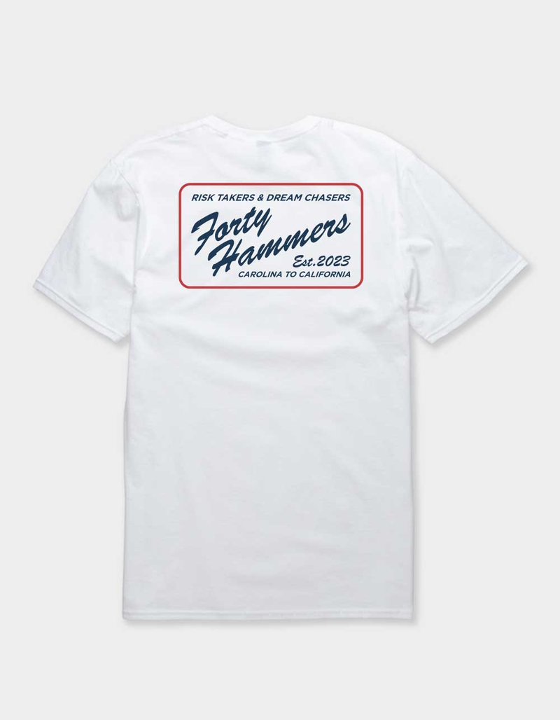 FORTY HAMMERS Risk Takers Unisex Tee image number 0