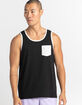 BLUE CROWN Mens Pocket Tank Top image number 5