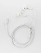 ANKIT White Lightning Cable Earbuds image number 2
