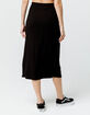 FULL TILT Ribbed Midi Skirt image number 3