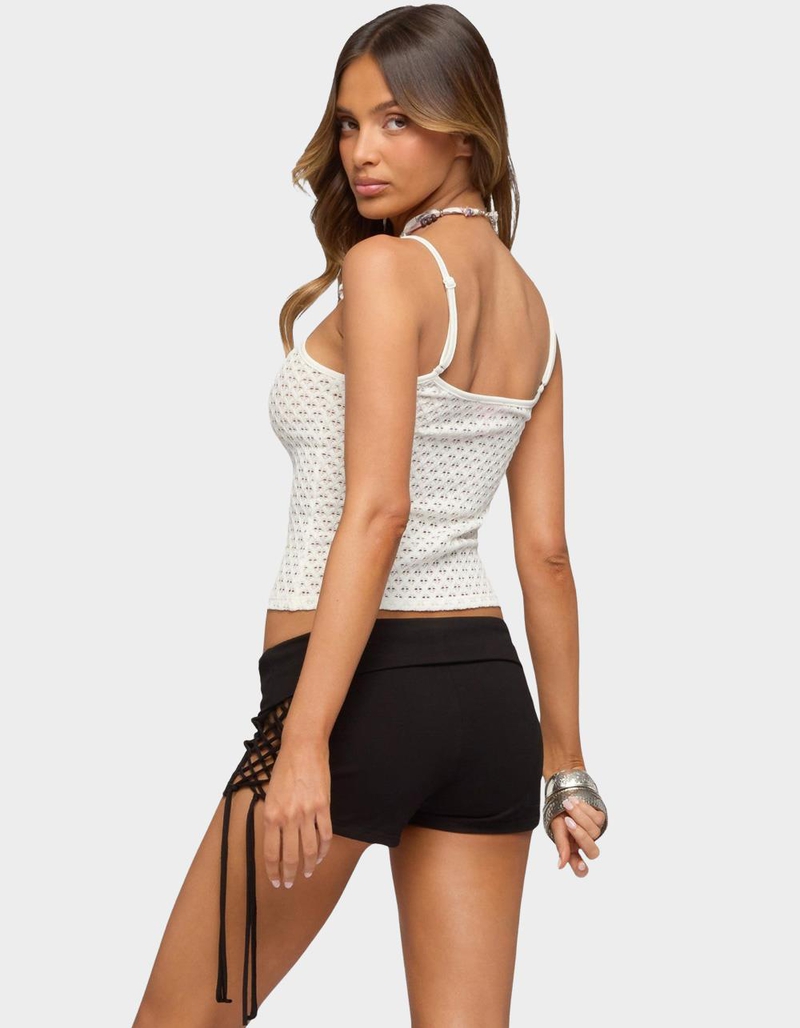 EDIKTED Declynn Textured Tank Top image number 2