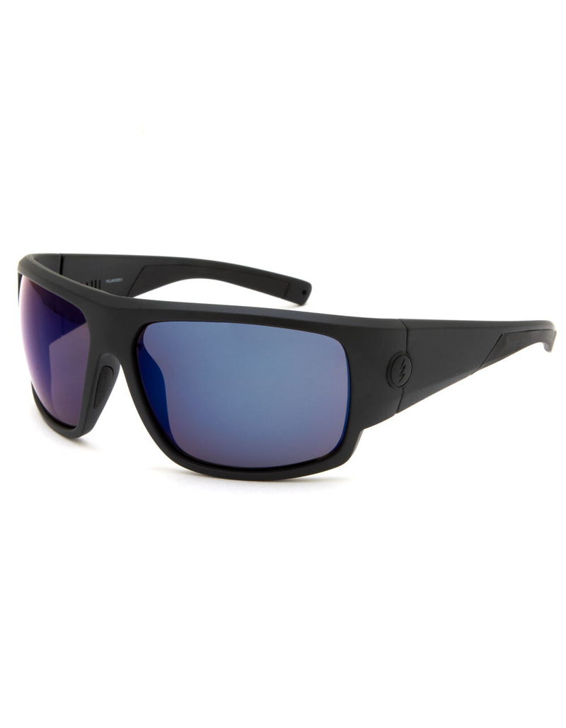 ELECTRIC Mahi Matte Black & Blue Polarized Pro Sunglasses image number 0