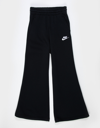 NIKE Sportswear Club Girls Wide Leg Fleece Pants Primary Image