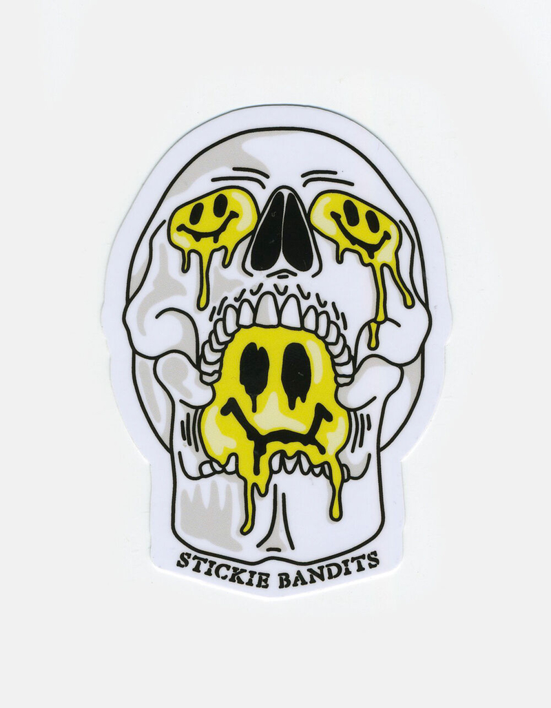 STICKIE BANDITS Smile Your Face Off Sticker image number 0