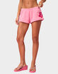 EDIKTED Barbie&trade; Blossom Sweat Shorts image number 1