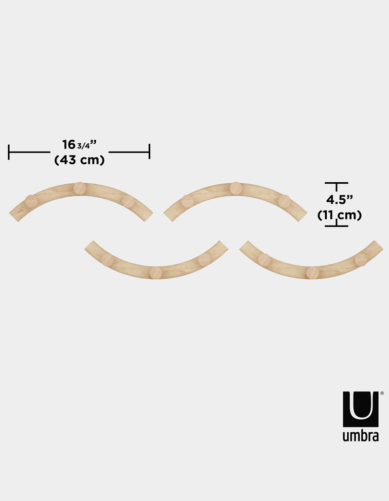 UMBRA Slinka Wall Hooks image number 2