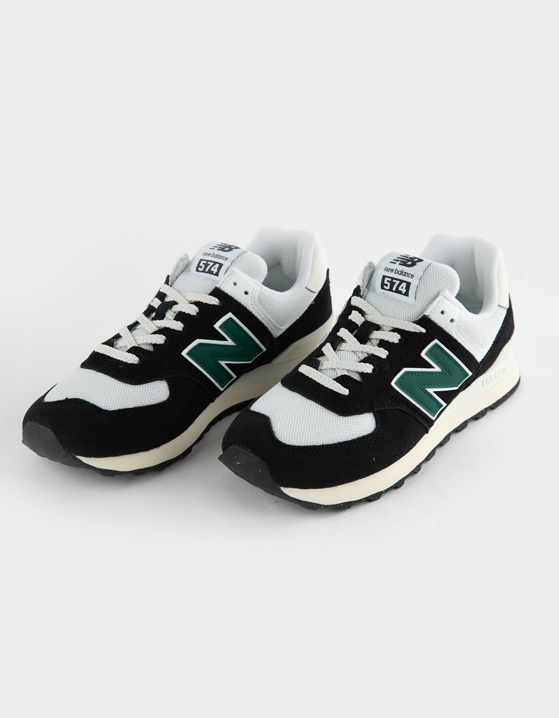 NEW BALANCE 574 Shoes - BLACK COMBO | Tillys