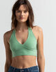 RSQ Womens Solid Halter Top image number 4