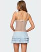 EDIKTED Dotted Sheer Mesh Top image number 5