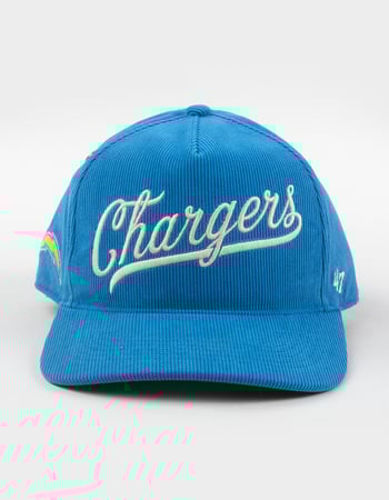 47 BRAND Los Angeles Chargers Golden Age Cord '47 Hitch Strapback Hat Alternative Image