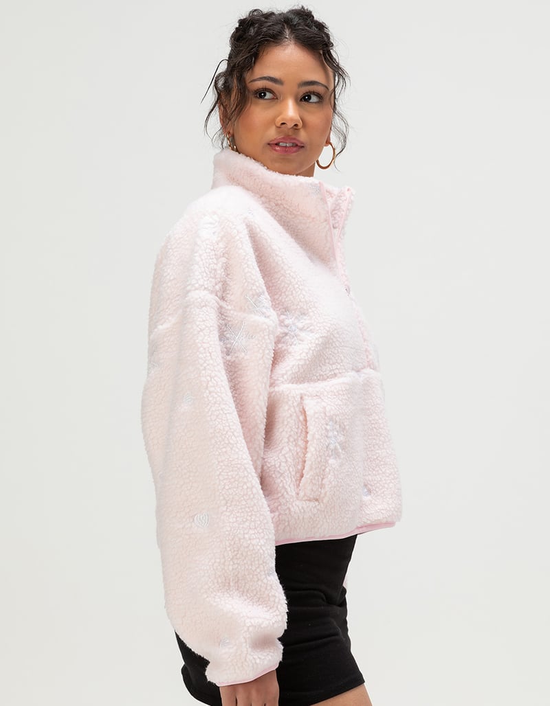 HAPPY CAMP3R Elle Womens Half Zip Pullover image number 3