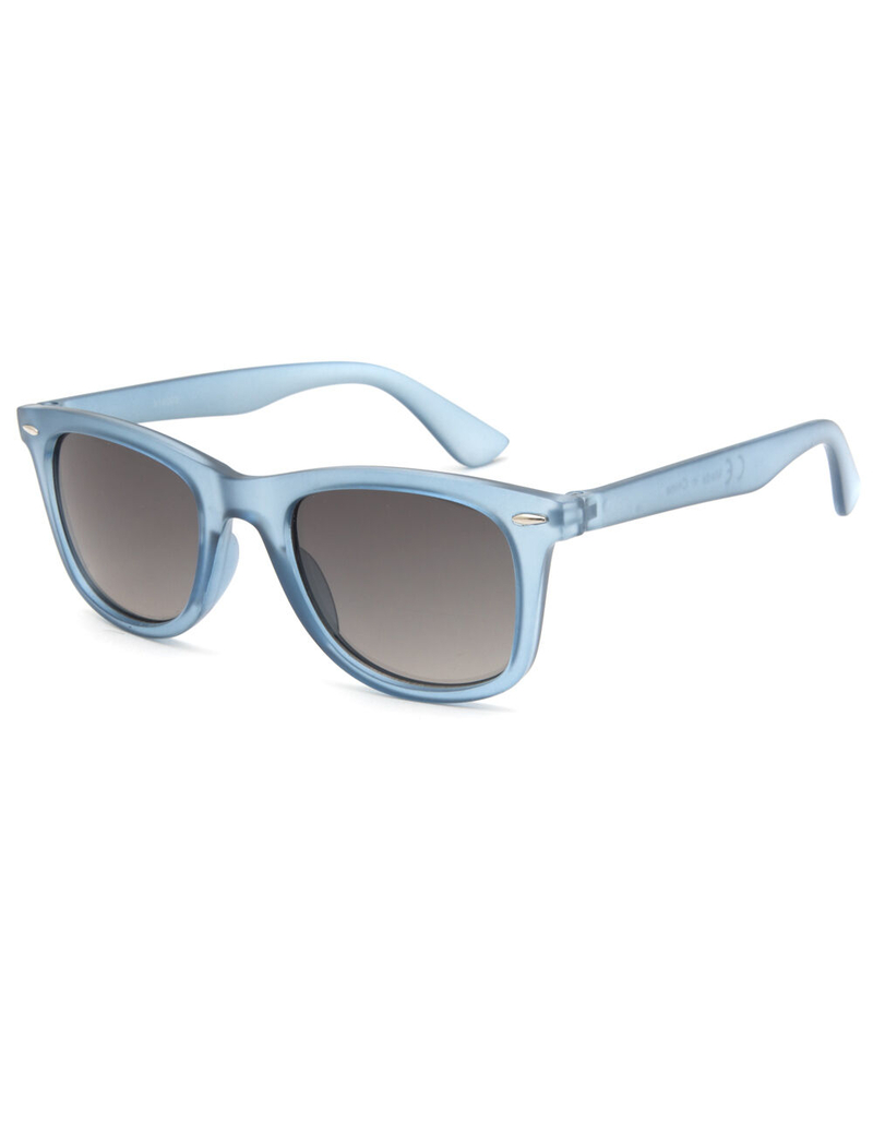 Matte Blue Square Sunglasses image number 0