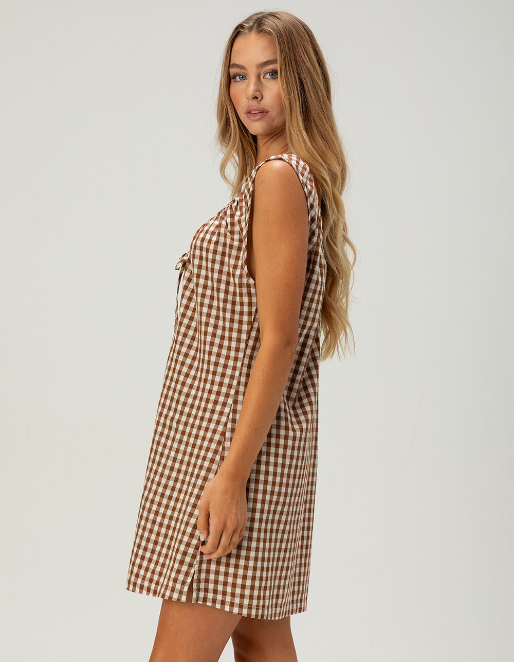 RHYTHM Birdie Womens Mini Dress - BROWN - L | Tillys