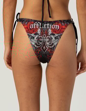 AFFLICTION Crimson Temple Tie Side Bikini Bottoms Alternative Image