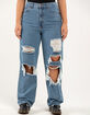 RSQ Womens High Rise Baggy Jeans image number 7